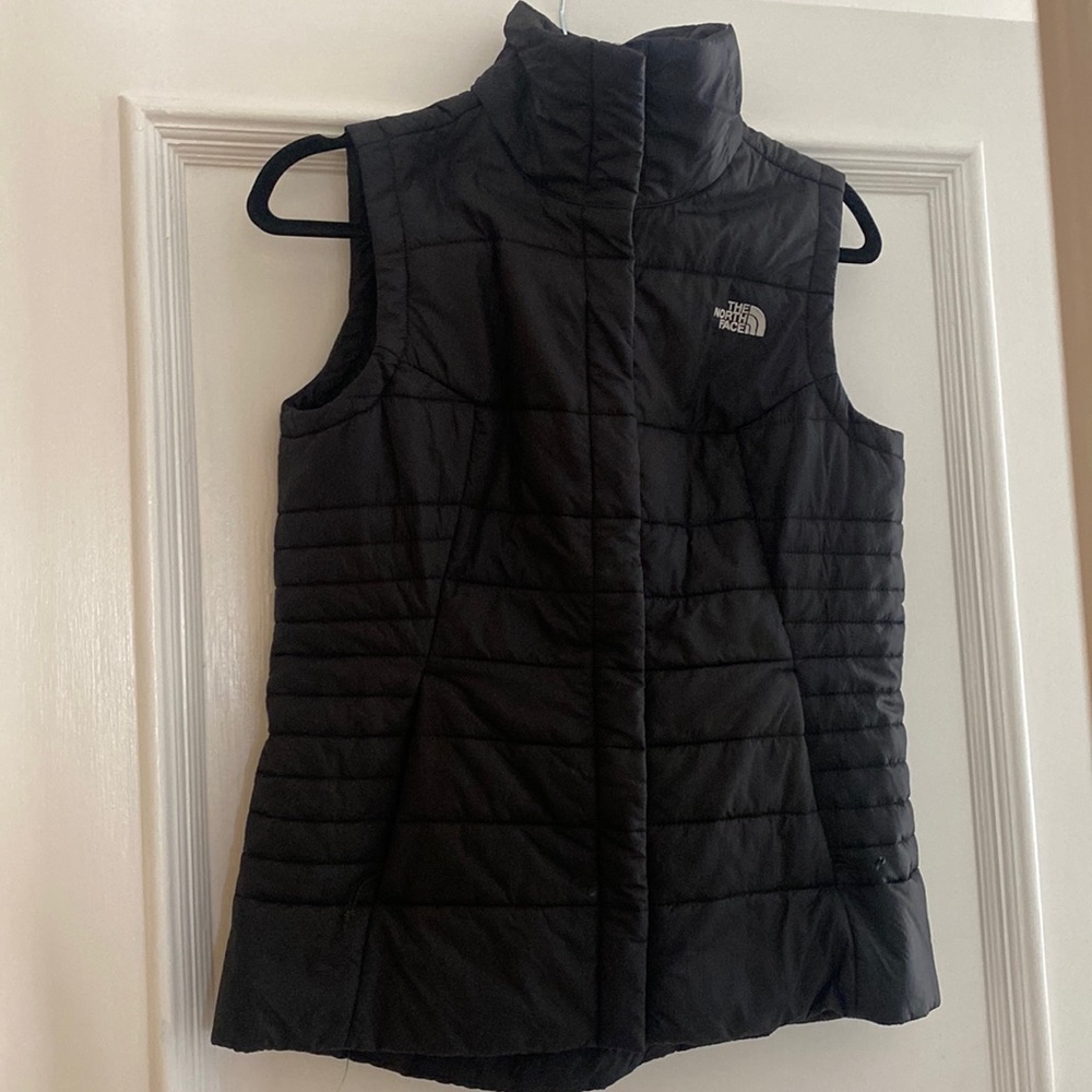 North Face Black Womens Insulated Vest - Size Small